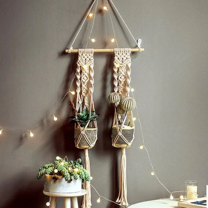 Macrame Plant Hanger -  - #tag1#