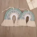 Macrame Rainbow Wall Hanging