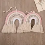 Macrame Rainbow Wall Hanging