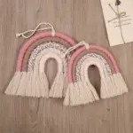 Macrame Rainbow Wall Hanging