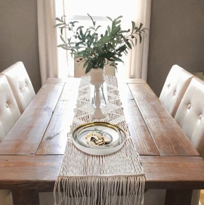 Macrame Table Runner -  - #tag1#