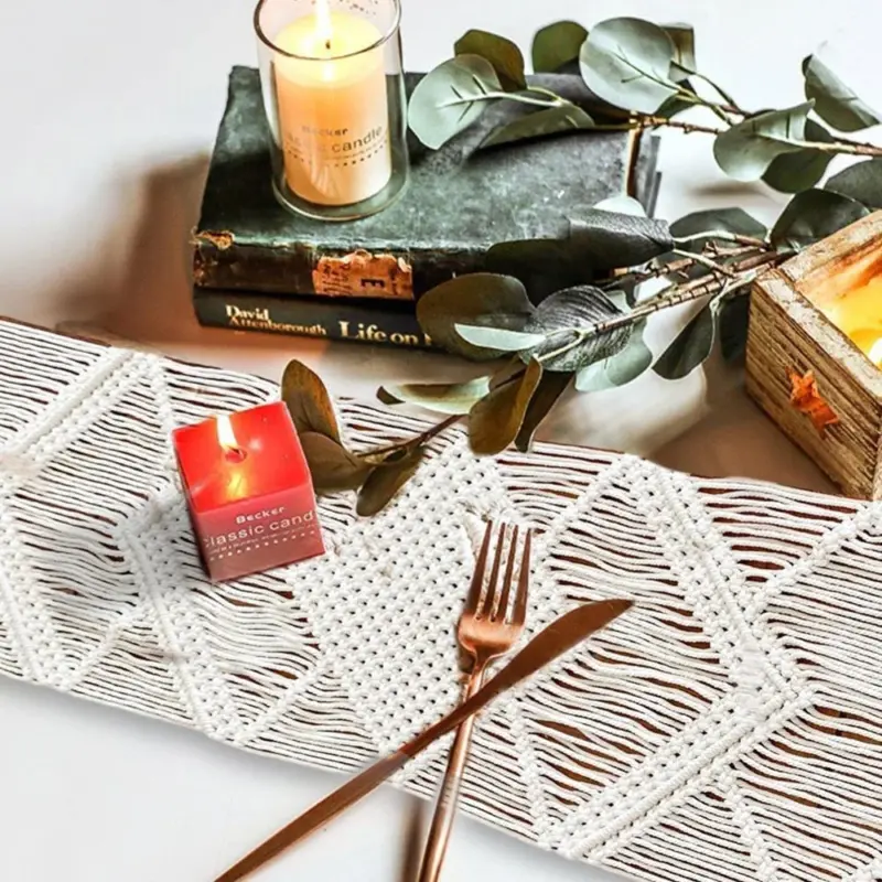 Macrame Table Runner tag1