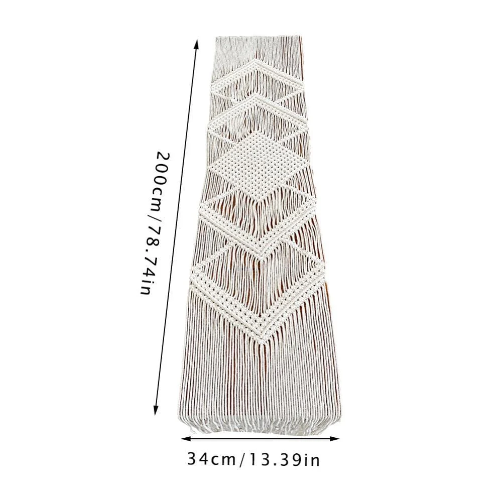 Macrame Table Runner -  - #tag1#