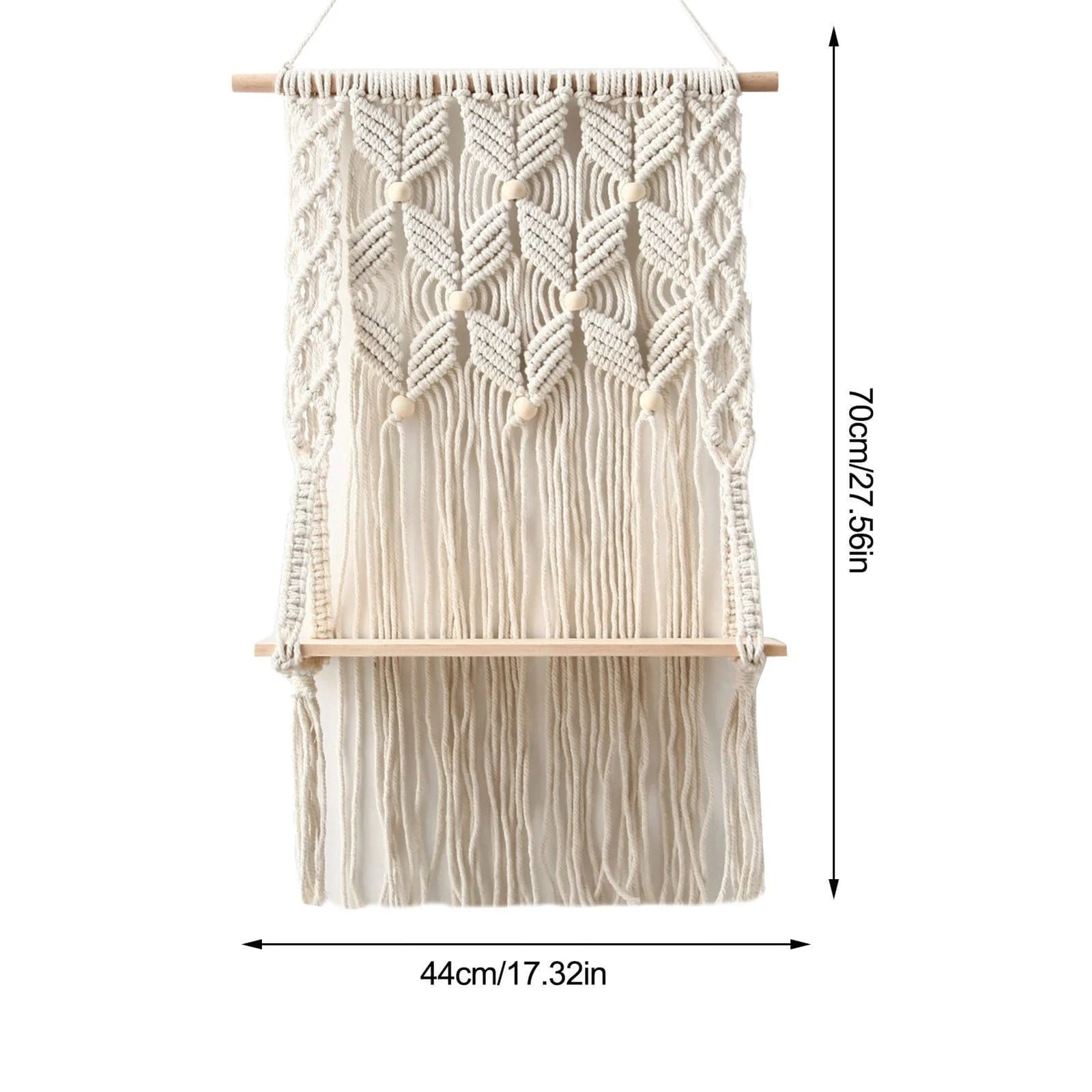 Macrame Tapestry Shelf -  - #tag1#