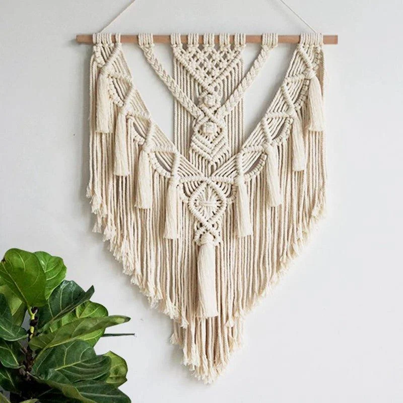 Macramé Wall Hanging Tapestry -