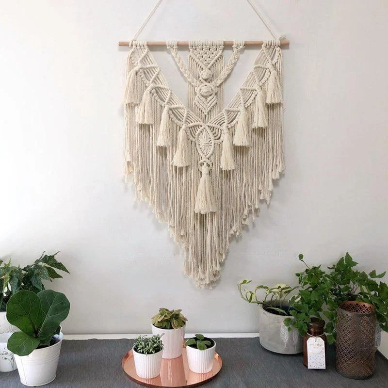 Macramé Wall Hanging Tapestry -