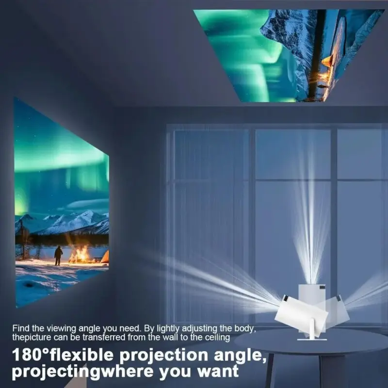 Magcubic Ultimate Portable WiFi 6 Mini Projector 200 ANSI Lumens Stream Projector BT 5.0 Android Home Theater tag1