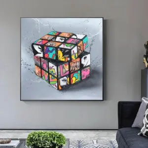 Rubik's Cube Grafitti