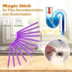 Magic Stick for Pipe Decontamination Deodorization 12 PCS tag1