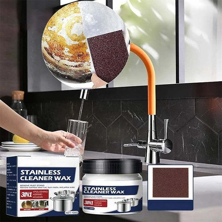 Magical Nano Stainless Steel Cleaning Paste Wax -  - #tag1#