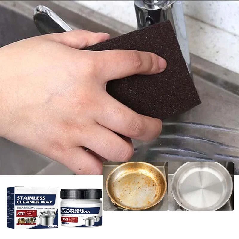 Magical Nano Stainless Steel Cleaning Paste Wax -  - #tag1#