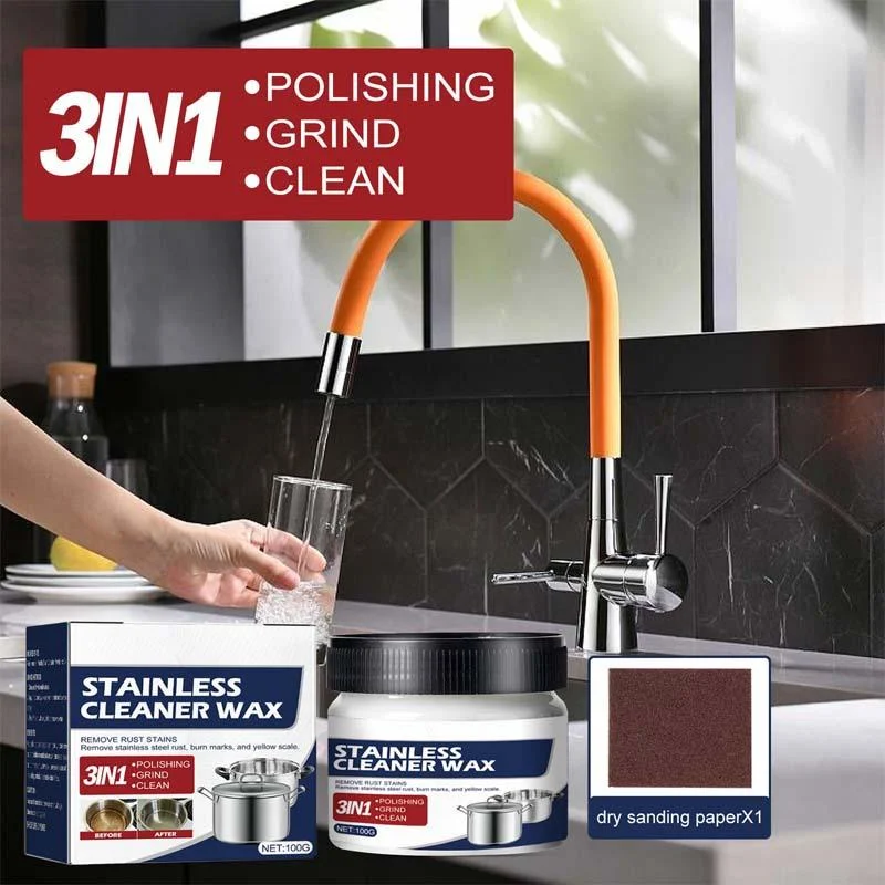 Magical Nano Stainless Steel Cleaning Paste Wax -  - #tag1#