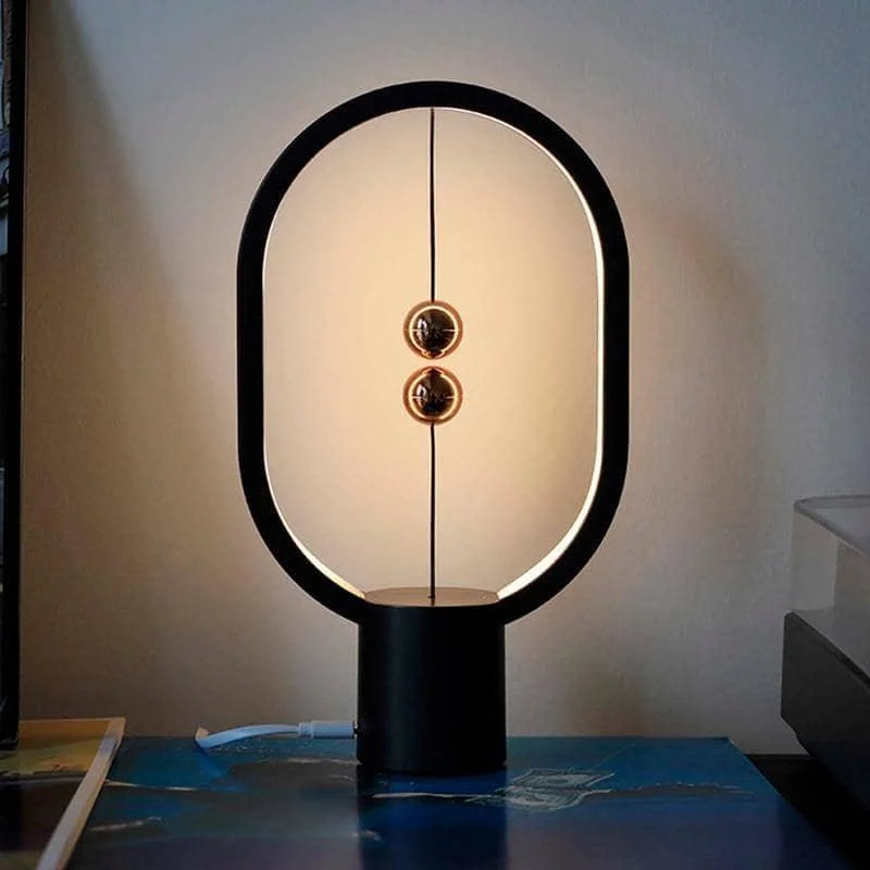 Magnetic Air Switch LED Side Table Lamp - Style and Functionality in One (S) -