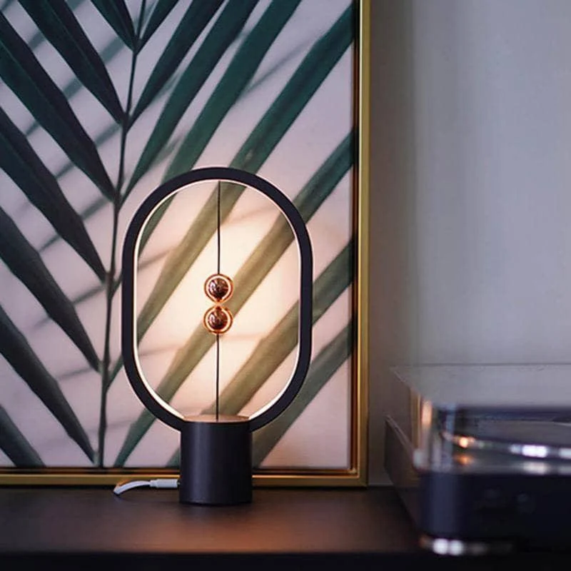 Magnetic Air Switch LED Side Table Lamp - Style and Functionality in One (S) -