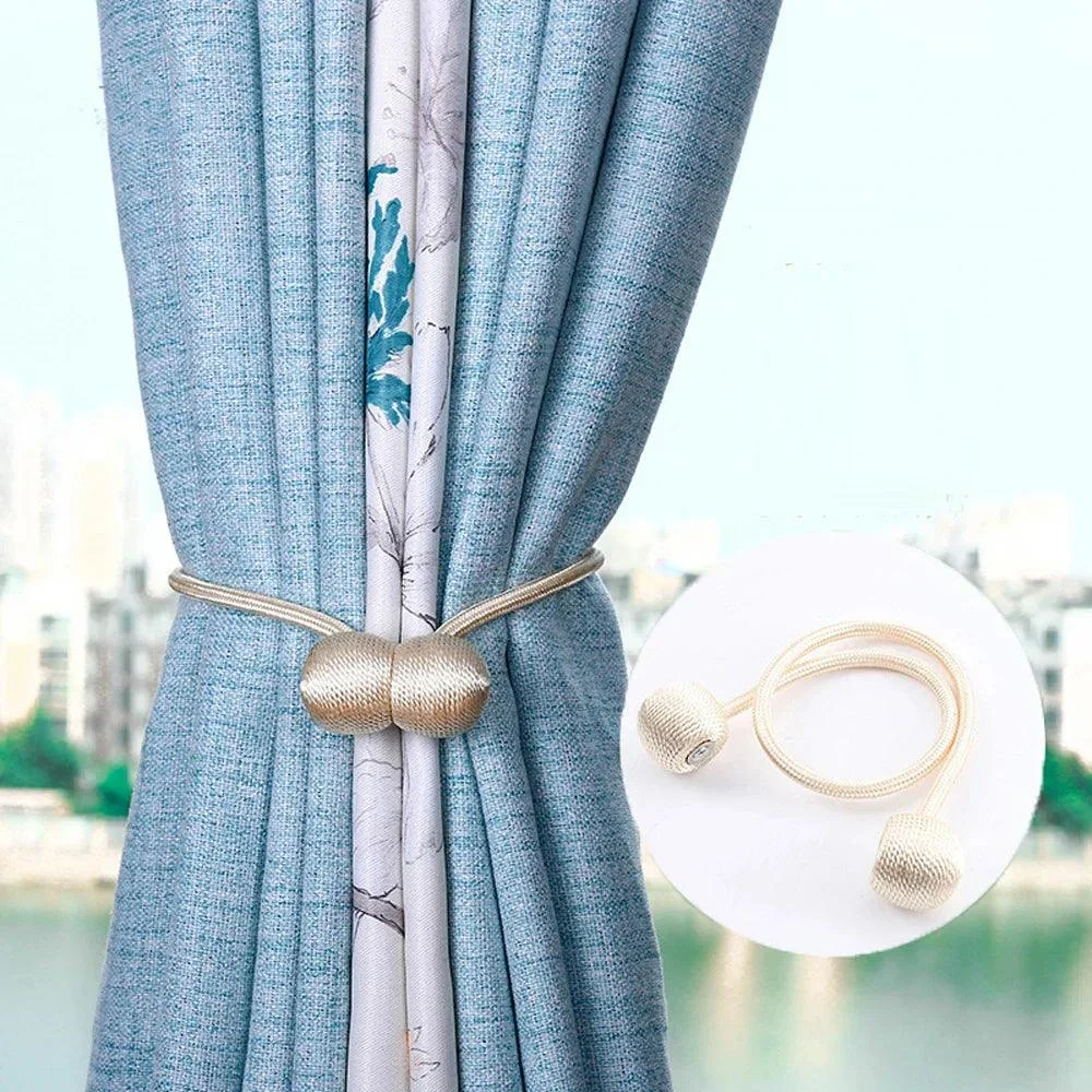 Magnetic Ball Curtain Tie -  - #tag1#