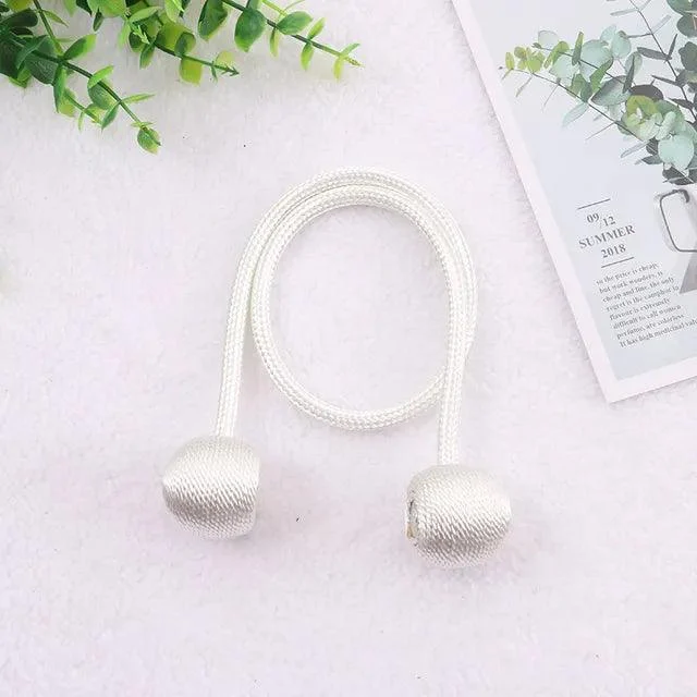 Magnetic Ball Curtain Tie -  - #tag1#