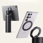 Magnetic Drinking Bottle with Phone Holder Innovative and Convenient tag1