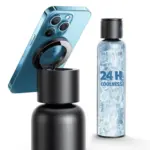 Magnetic Drinking Bottle with Phone Holder Innovative and Convenient tag1
