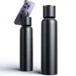 Magnetic Drinking Bottle with Phone Holder Innovative and Convenient tag1