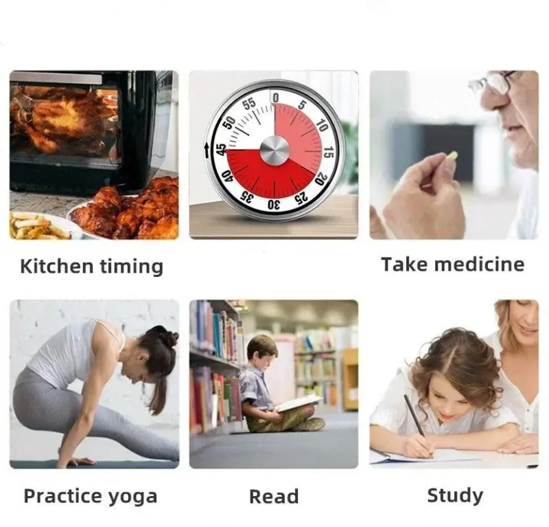 Magnetic Mechanical Manual Timer tag1