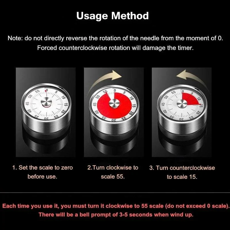 Magnetic Mechanical Manual Timer⏲ -  - #tag1#