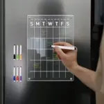 Magnetic Schedule Reusable Board tag1