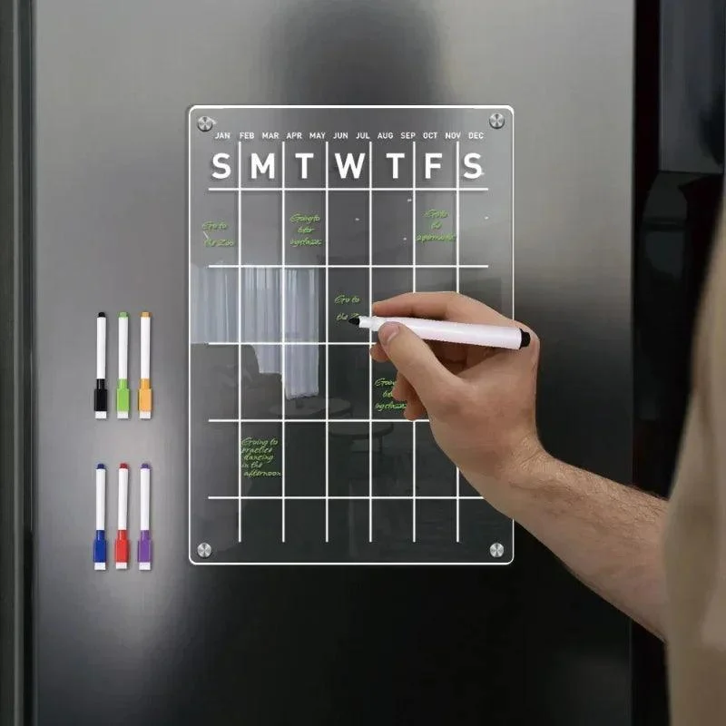 Magnetic Schedule Reusable Board -  - #tag1#