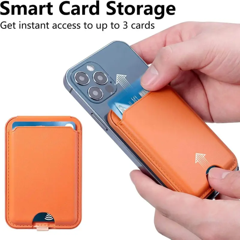 Magnetic Standard Wallet with Clip Security and Convenience tag1