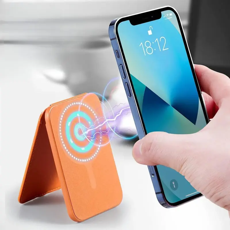Magnetic Standard Wallet with Clip Security and Convenience tag1