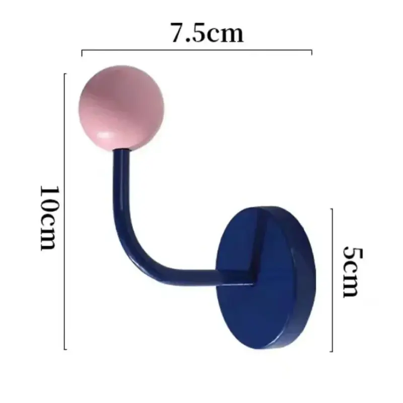 Magnetic Suction Colour Block Hook tag1