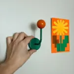 Magnetic Suction Colour Block Hook tag1