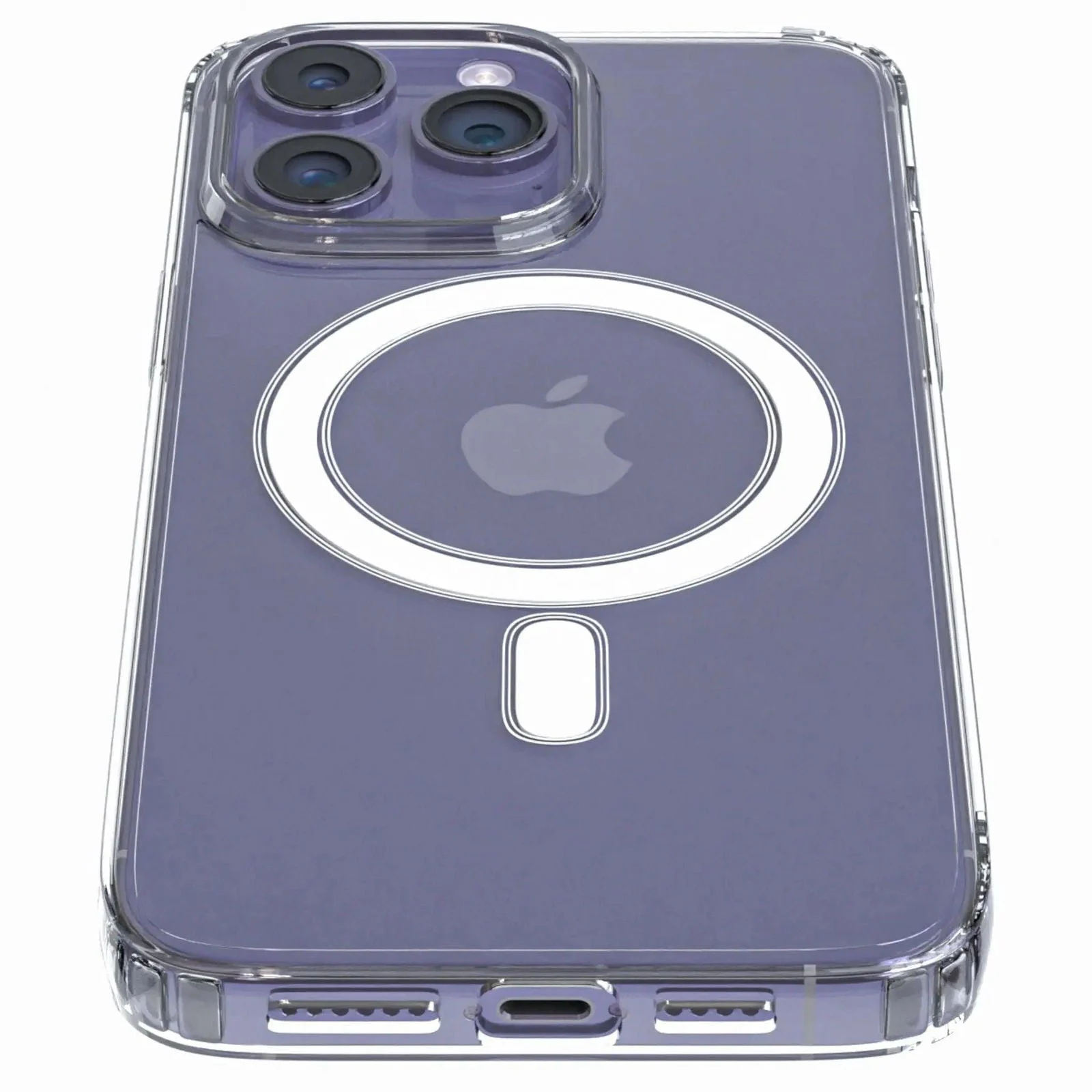 Magnetic Transparent Case - Protective and Stylish -  - #tag1#