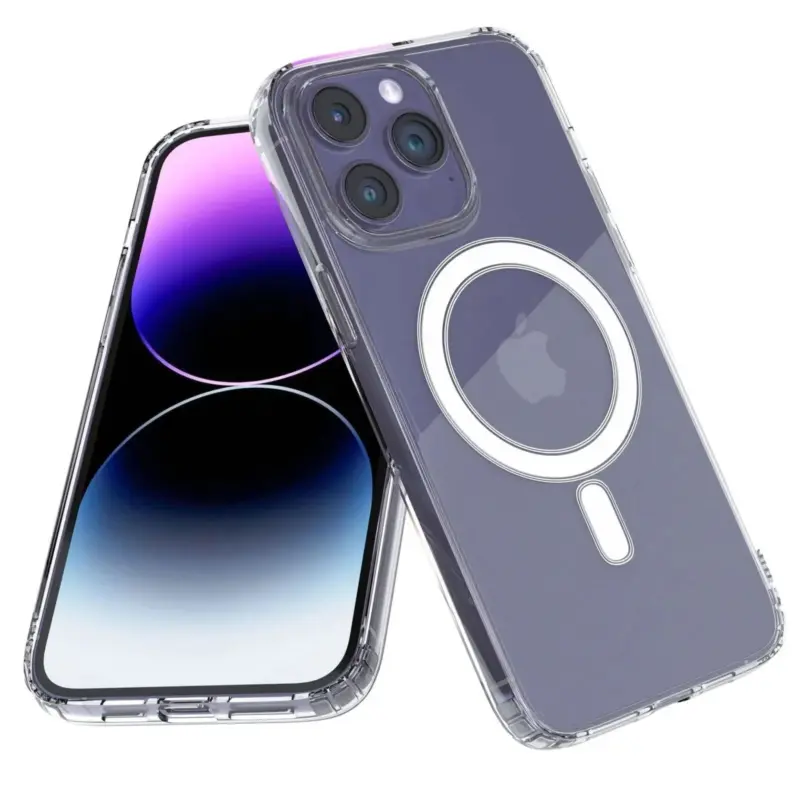 Magnetic Transparent Case Protective and Stylish tag1