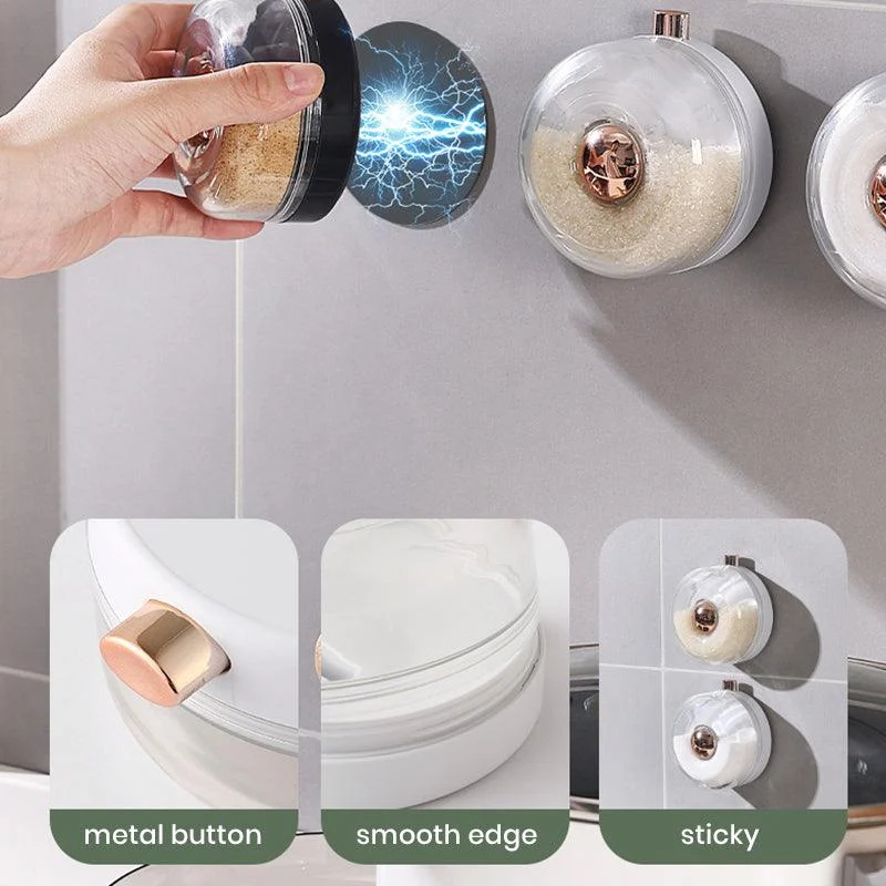 Magnetic Wall-mounted Seasoning Jar -  - #tag1#