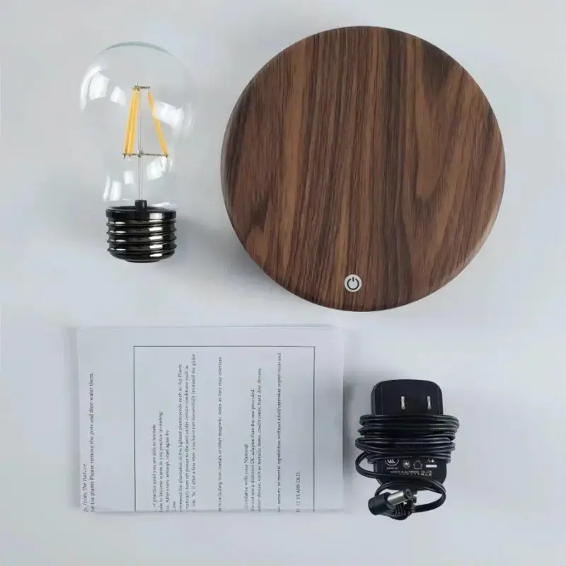Magnetic levitation lamp Woonsupply floating glass LED lamp Magic lamp tag1