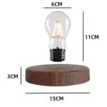 Magnetic levitation lamp Woonsupply floating glass LED lamp Magic lamp tag1