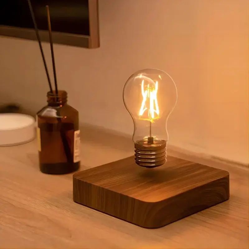 Magnetic levitation lamp Woonsupply floating glass LED lamp Magic lamp tag1