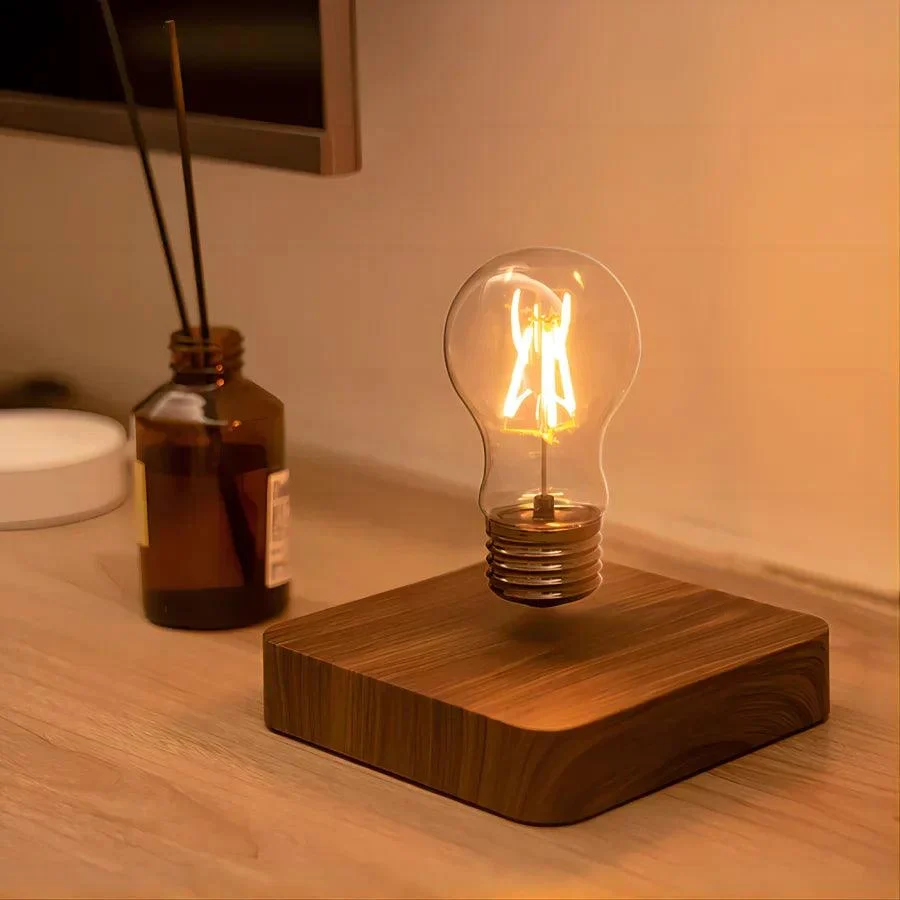 Magnetic levitation lamp - Woonsupply - floating glass LED lamp - Magic lamp - -  - #tag1#