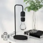 Magnetische-Zwevende-Zwevende-Draadloze-Led-Gloeilamp-Met-Draadloze-Oplader-Voor-Bureaulamp-Huiskamer-Kantoordecor-Uniek-Cadeau Magnetische Zwevende Zwevende Draadloze Led Gloeilamp Met Draadloze Oplader Voor Bureaulamp Huiskamer Kantoordecor Uniek Cadeau