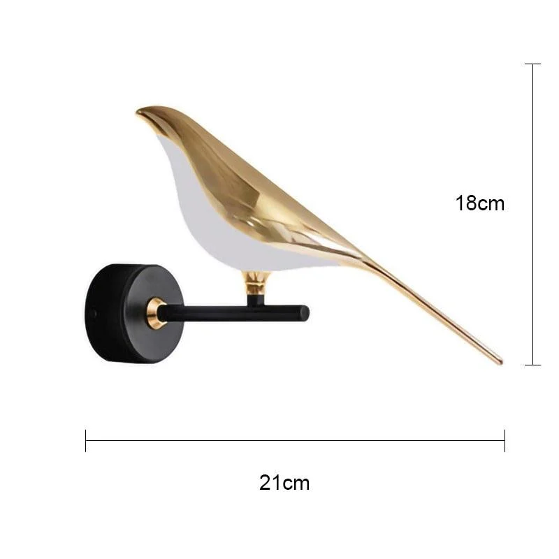 Magpie Bird Modern LED wall lamp -  - #tag1#