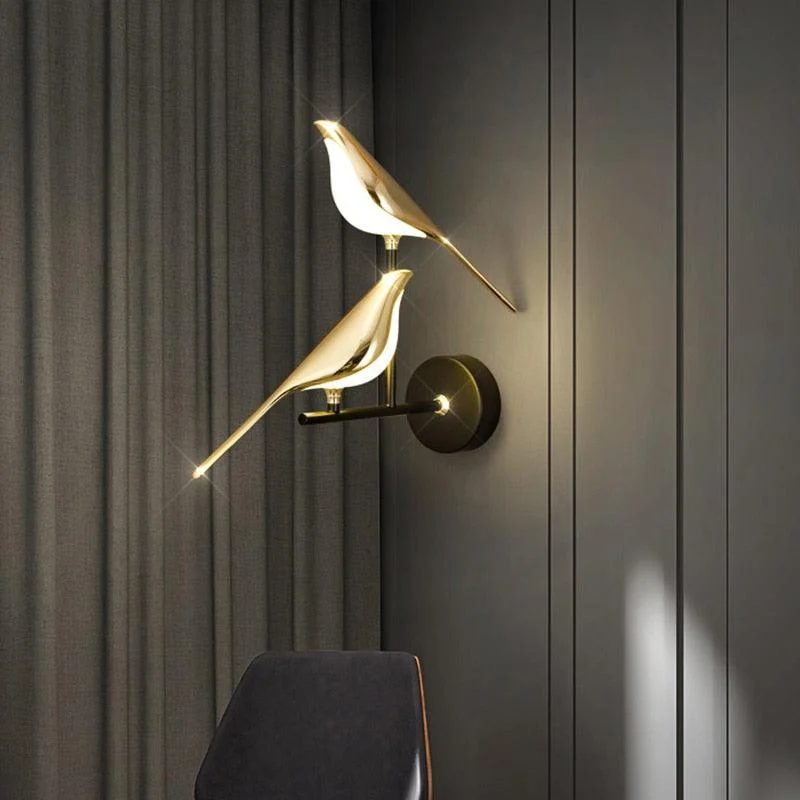 Magpie Bird Modern LED wall lamp -  - #tag1#