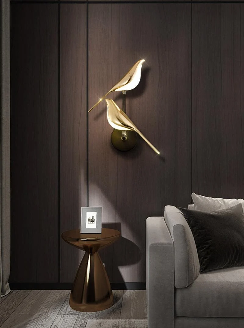 Magpie Bird Modern LED wall lamp -  - #tag1#