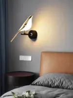Magpie Bird Modern LED wall lamp tag1