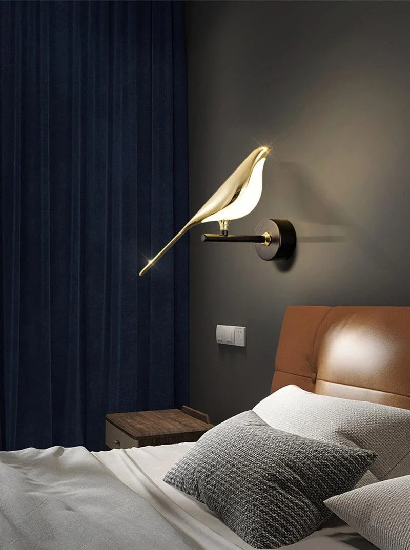 Magpie Bird Modern LED wall lamp -  - #tag1#
