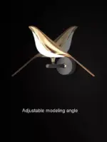 Magpie Bird Modern LED wall lamp tag1