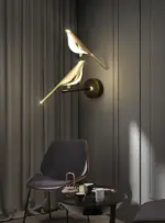 Magpie Bird Modern LED wall lamp tag1