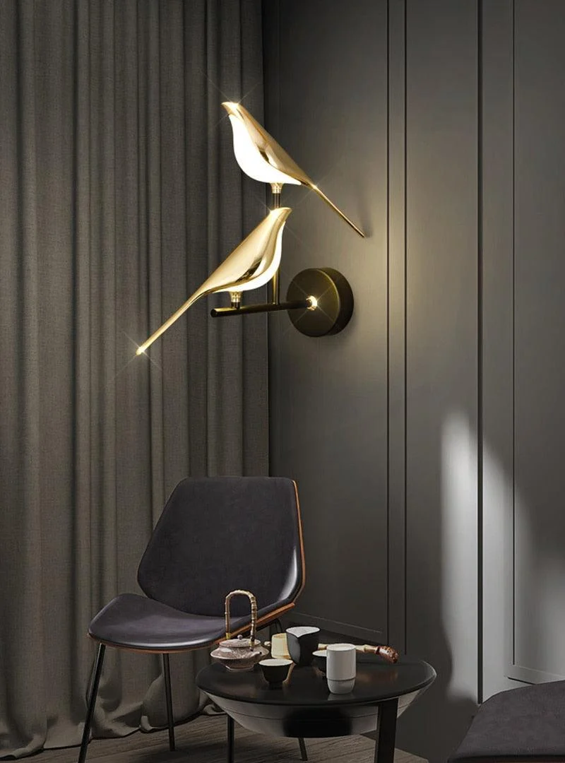 Magpie Bird Modern LED wall lamp -  - #tag1#