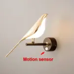 Magpie Bird Modern LED wall lamp tag1