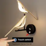 Magpie Bird Modern LED wall lamp tag1