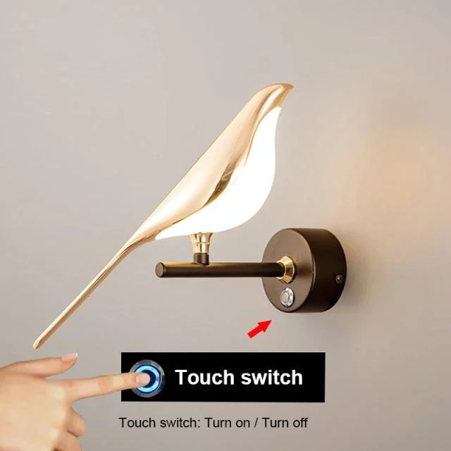 Magpie Bird Modern LED wall lamp -  - #tag1#
